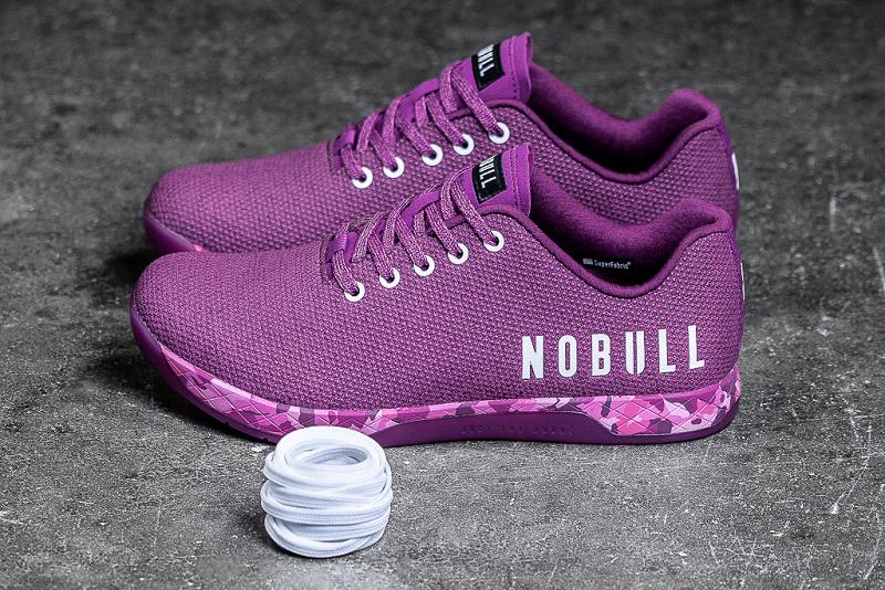 Men's Nobull Purple Heather Trainers Purple | SG G2219S